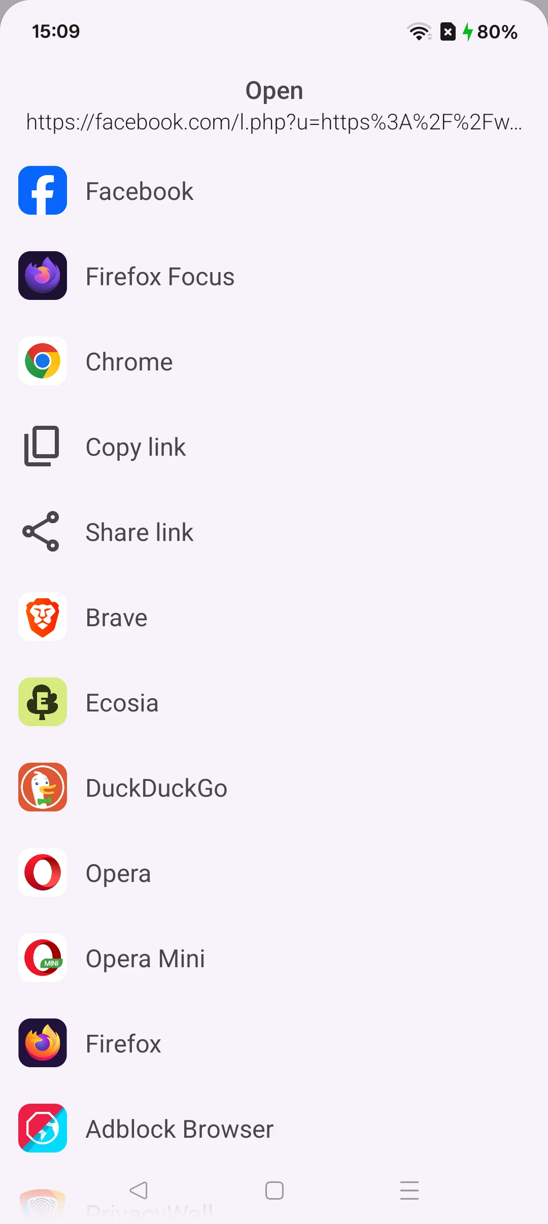 Browser Picker screenshot